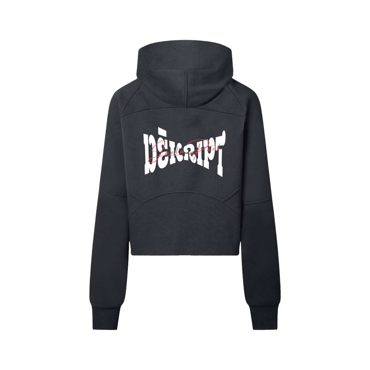 Cropped Half-Zip Hoodie