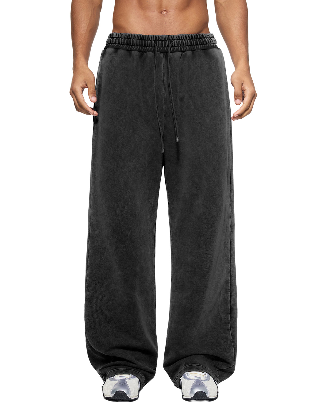 "In Association with Most High" Snow Wash Heavyweight Sweatpants